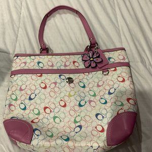 Coach Chelsea Signature Multicolor Handbag